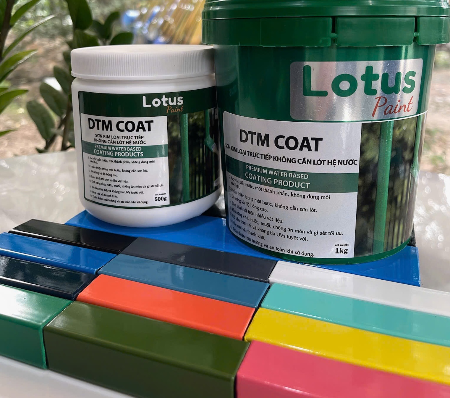 Mạ kẽm sơn Lotus Metal Coat 2in1 không cần lót
